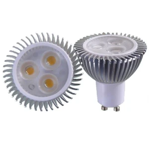 Ampoule LED GU10 3W 3300K blanc chaud - éclairage efficace