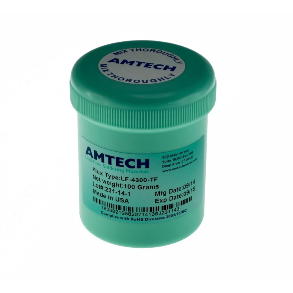 Pot 100cc Amtech LF-4300-TF flux de soudure d'origine pour soudure professionnelle