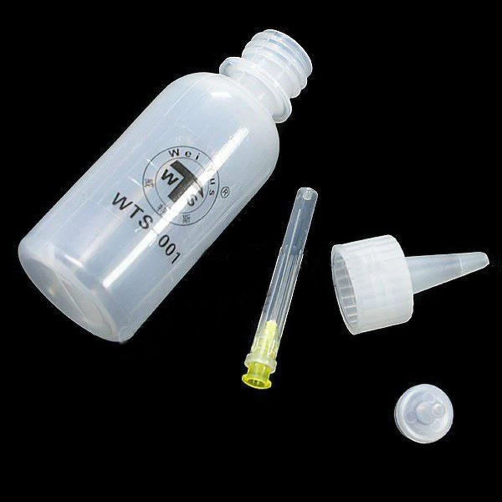 Bote dispensador precision liquido aguja 50 ml para limpieza electronica