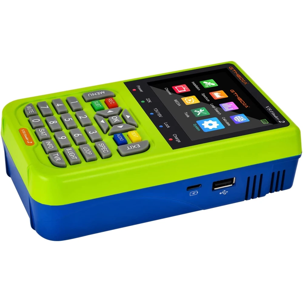 Détecteur de satellites Freesat V8 Finder HD DVB-S/S2 portable et précis