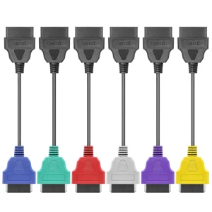 Câble adaptateur OBD Fiat MultiECUScan - lot complet pour diagnostic spécialisé