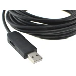 Vista del cabezal de cámara resistente al agua del endoscopio USB