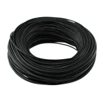Cable silicona 14AWG negro por metro para drones y baterías