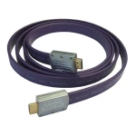 Câble HDMI 1.4 plat de 1,5 mètres pour PS3 et Xbox 360 - Haute vitesse