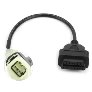 Câble OBD2 vers 4 broches pour moto Honda - adaptateur de diagnostic de haute qualité