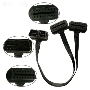 Câble OBD2 répartiteur adaptateur d'extension 16 broches pour diagnostic auto