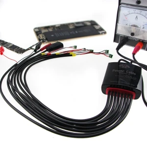 Câble d'alimentation spécial avec connecteurs batterie iPhone 7, 6S et Samsung