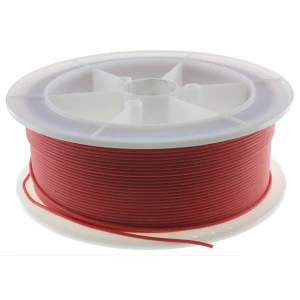 Câble silicone 22AWG rouge résistant jusqu'à 200º et 600V