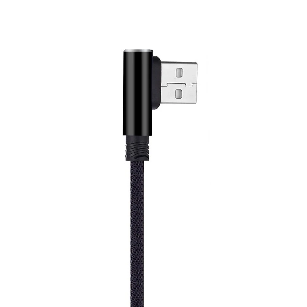 Cable USB Tipo-C para móvil y tablet carga rápida 1m color negro