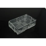 Boîtier plastique transparent Raspberry Pi compatible modèles A et B