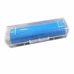 Boîte Porte-Piles 1× 18650 Plastique Transparent Anti-Poussière Protection Individuelle