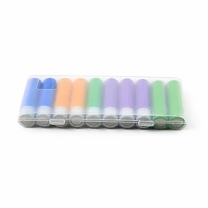 satkit Boîte Porte-Piles 10× 18650 Plastique Transparent Grande Capacité