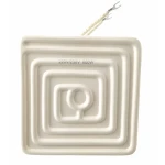 Chauffage IR céramique 12x12cm 600w blanc pour stations de soudage Mlink