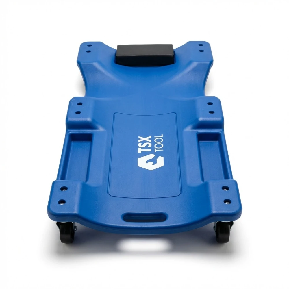 Chariot de mécanicien à roulettes en plastique résistant TSX TOOL