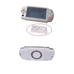Coque complète PSP blanche avec boutons pour réparation et personnalisation