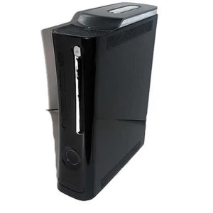 Coque complète Xbox 360 noire - pièce de rechange d'origine de haute qualité