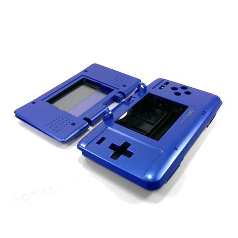 Coque de remplacement Nintendo DS bleu foncé pour réparation et entretien