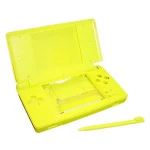Coque de remplacement Nintendo DS Lite jaune pour réparation et personnalisation