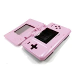 Coque de remplacement Nintendo DS rose pour réparation et remplacement