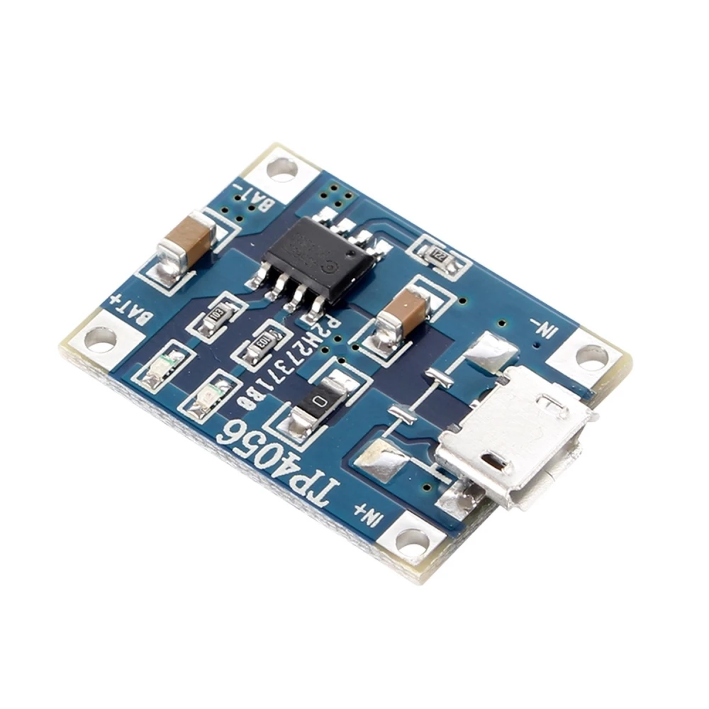 Chargeur micro USB pour batteries lithium TP4056 5V 1A pour projets Arduino