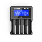 Cable USB incluido con el cargador XTAR MCVCVP124 VC4