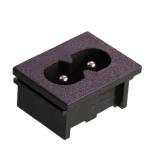 Conector alimentación placa PCB 2 pines macho en contexto de uso electrónico