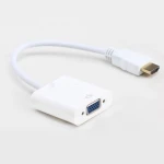 Convertisseur HDMI vers VGA pour vidéo Full HD sans alimentation