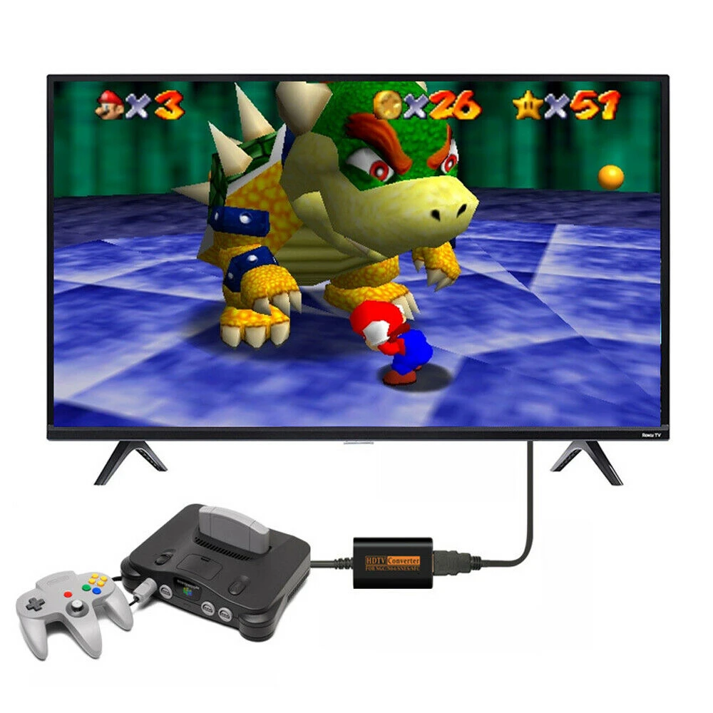 Convertisseur HDMI pour Nintendo N64 - Adaptateur pour SNES, SFC et NGC