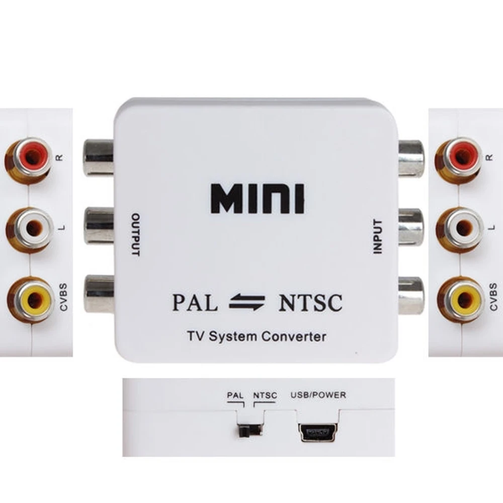 Convertisseur PAL vers NTSC bidirectionnel pour TV - Adaptateur vidéo