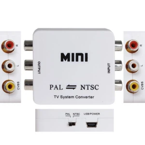 Convertisseur PAL vers NTSC bidirectionnel pour TV - Adaptateur vidéo