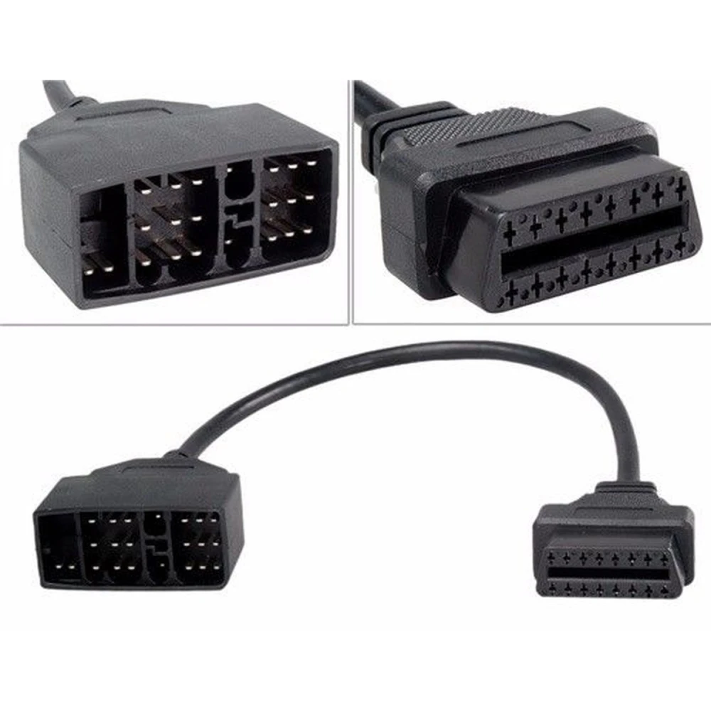 Adaptateur Toyota 22 broches vers OBDII 16 broches pour diagnostic auto