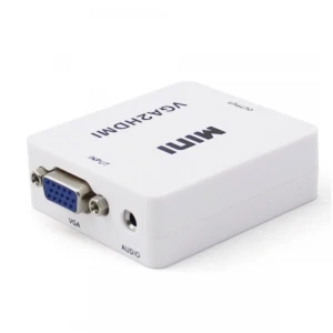 satkit Convertisseur VGA vers HDMI avec audio pour connecter un PC à une TV