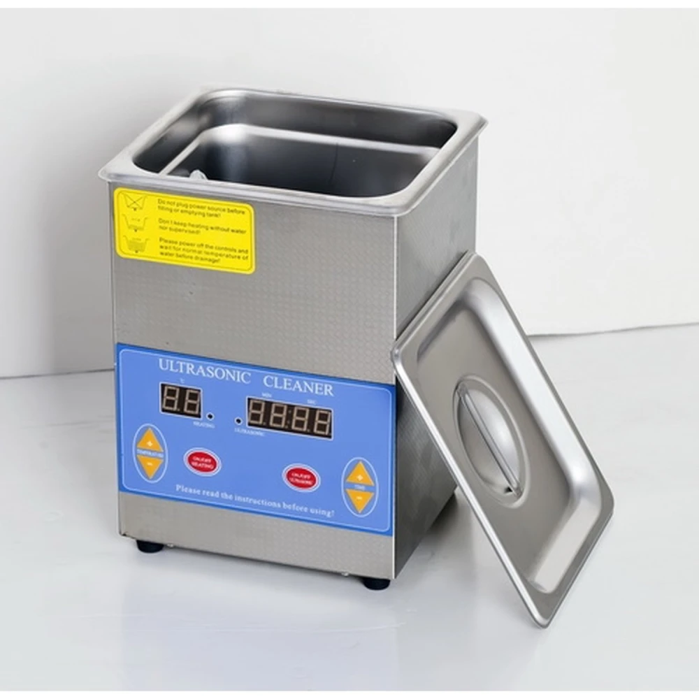 Bac à ultrasons 2 litres Mod-120HTD pour nettoyage professionnel