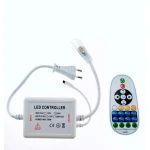 Controlador dimmer para tira led 220v con mando a distancia y regulador de luz