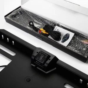 E315 4LED cadre de plaque avec caméra de recul nuit pour voiture