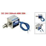 Solenoide lineal 24V JF-0826B para automatización y bricolaje