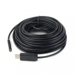 Endoscope USB 5 mètres étanche avec lentille flexible de 7mm et LED