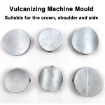 Équipement de réparation de pneus avec vulcaniseur automatique à température constante