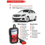 Scanner diagnostic Mercedes Benz Konnwei KW360 12V complet