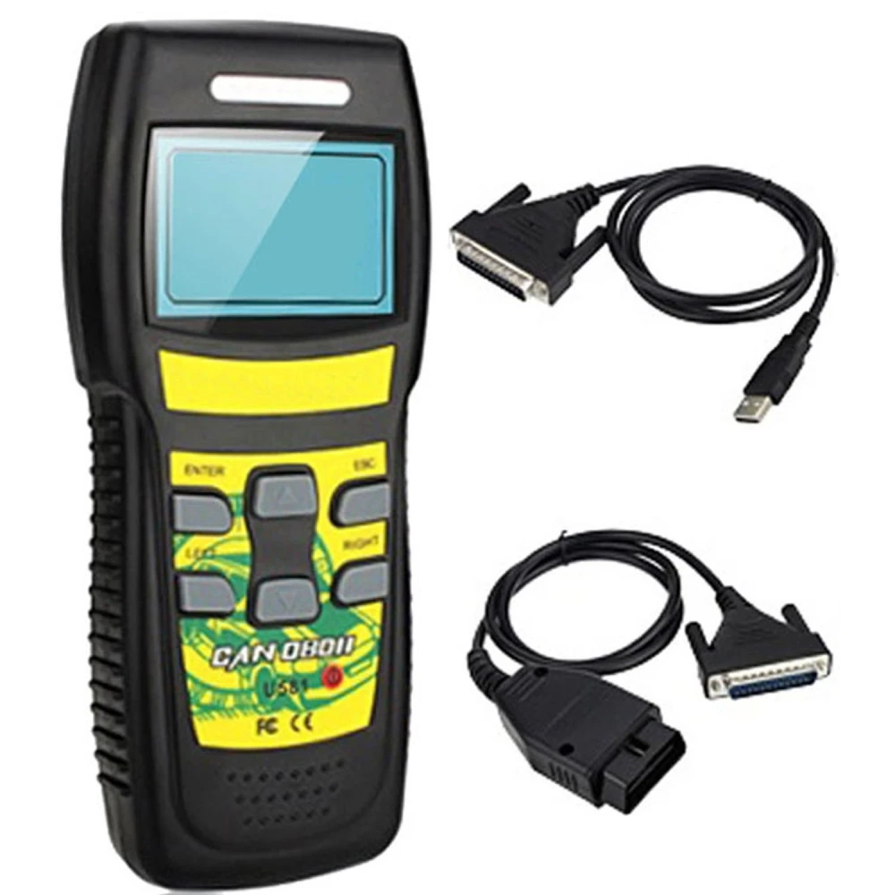 Scanner OBD2 U581 - Outil de diagnostic CAN OBDII/EOBDII Satkit
