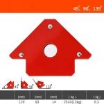 Équerre magnétique de soudage 120 mm avec aimant puissant