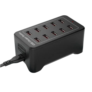 satkit Station de charge USB 10 ports avec IQ Charge - 50W 12A, 2,4A par port