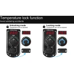 Station de soudage numérique Mlink S1 60W avec écran LED et verrouillage de température