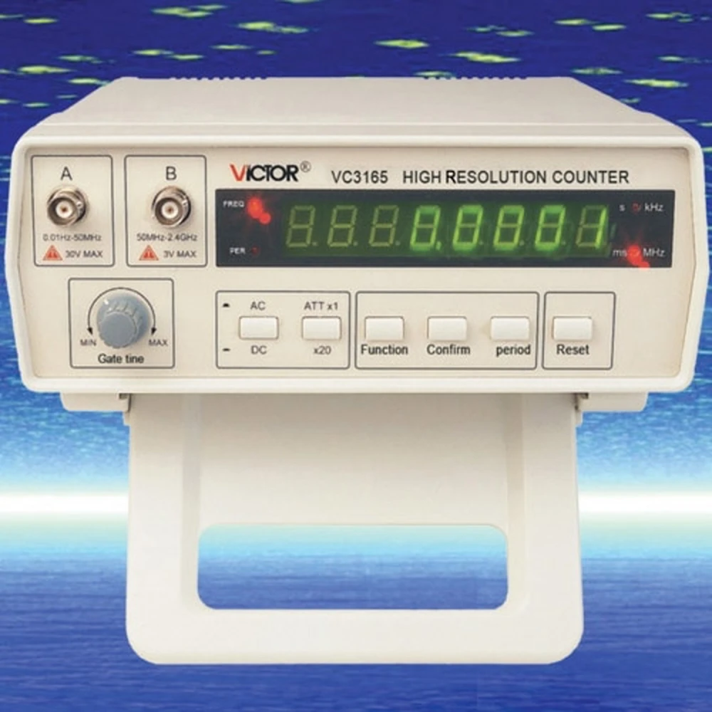 Compteur de fréquence Victor VC3165 : multifonction