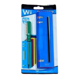 Façade Wii bleue - pièce de rechange satkit