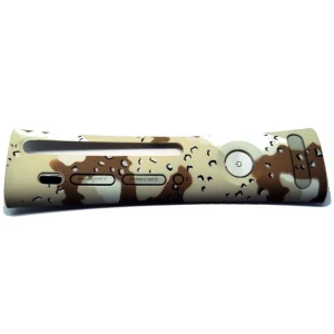 Façade Xbox 360 camouflage beige marron pour personnaliser votre console Xbox 360