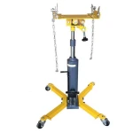 Vista lateral del gato hidráulico vertical 0,5 toneladas para taller