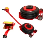 Cric pneumatique 3 tonnes triple coussin d'air gonflable Heavy Duty pour voitures