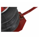 Cric pneumatique 3 tonnes triple coussin d'air gonflable Heavy Duty pour voitures