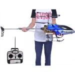 Hélicoptère RC géant 134 cm QS8006-2 avec télécommande et LED